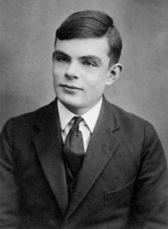 Alan Turing aged 16. He would die in Wilmslow just 25 years later. (Image - Public Domain)