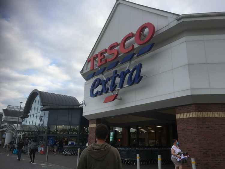 Access to the Handforth supermarket was not limited today.