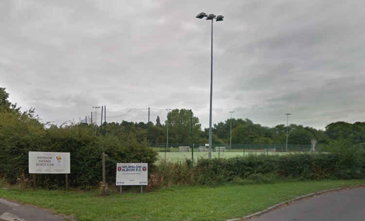 Wilmslow Albion play on Styal Road at the Wilmslow Phoenix Sports Club.