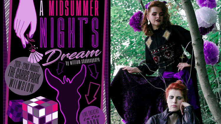 Wilmslow will be getting a 1980s-themed interpretation of William Shakespeare's comedy 'A Midsummer Night's Dream'. (Image - Time & Again)