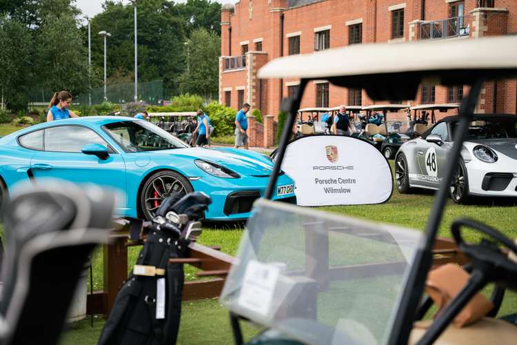 Porsche Centre Wilmslow were a main sponsor for the charity event.