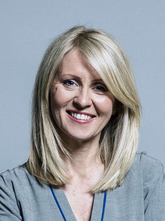Tatton MP Esther McVey - who serves Wilmslow - has come under fire for accepting sporting event tickets from a betting company. (Image CC Unchanged Chris McAndrew bit.ly/2VqAoCO)