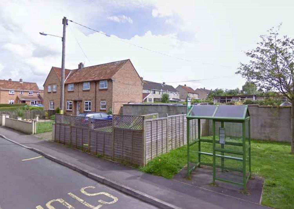 Looking towards the area where the new house was proposed in Ringolds Way, Street (Photo: Google Street View)