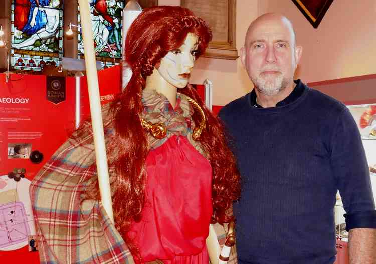 Spanning 2,000 years: Boudica and Roman Mancetter curator Martin Saunders