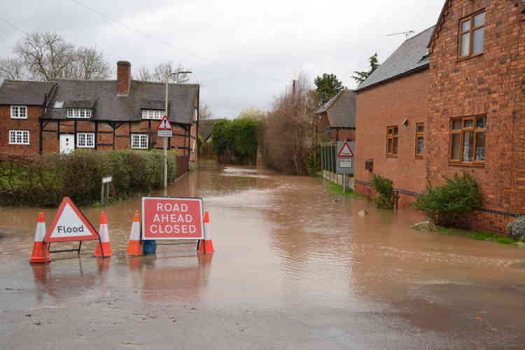 Impassable: The roads through Witherley   Pictures by Brian Conway