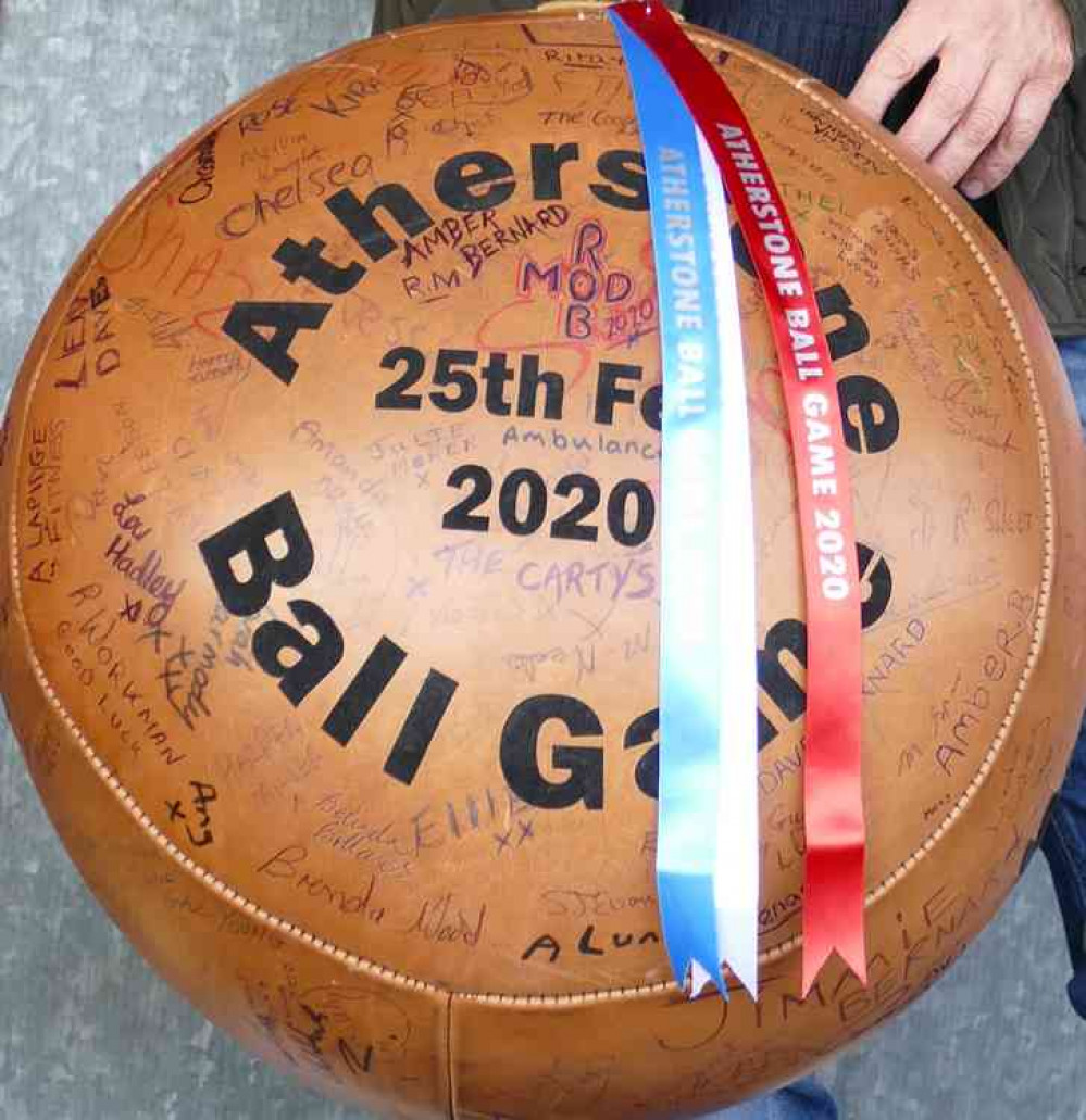 It's all about the ball: The 821 st Atherstone Ball Game 'kicks off' at 3pm today