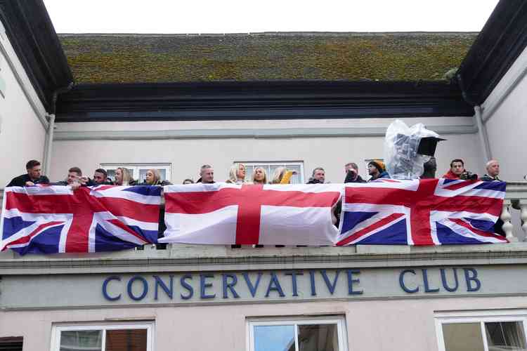 Flying the flag; The new HQ for the event at Atherstone Conservative Club