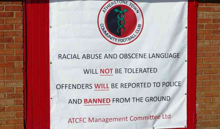 Warning: No tolerating racial abuse or obscene language