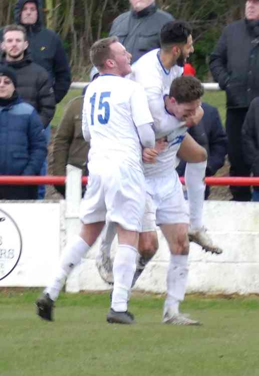 All over bar the shouting: 3-1 to Consett