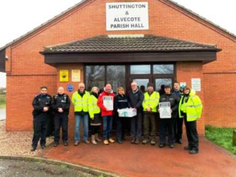 Launch plan: Outside Shuttington and Alvecote Village Hall