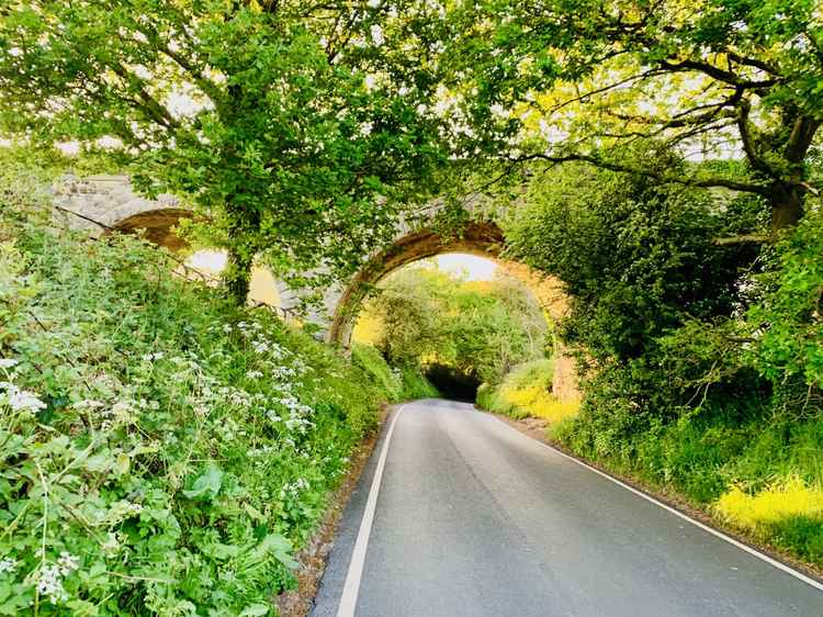 The railway bridge