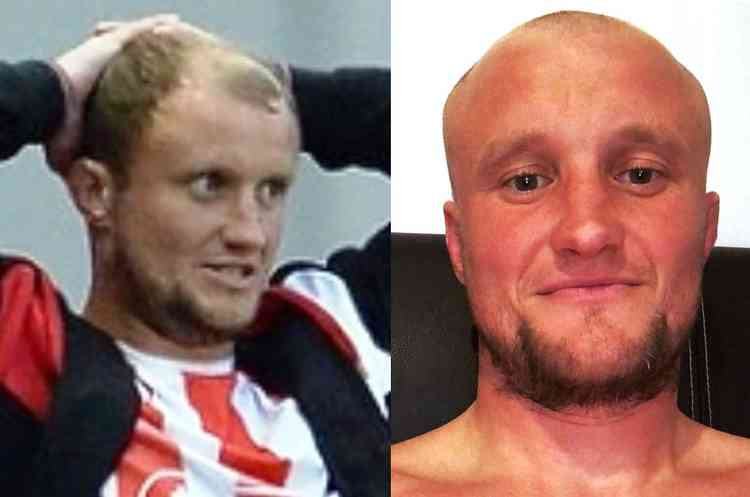 Before and after: Ex-judo champ Adam Green's hair gets the chop