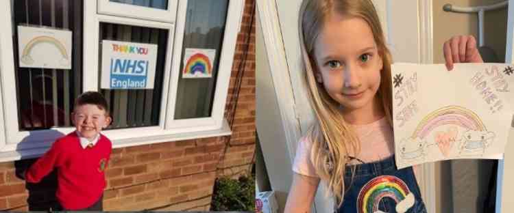More rainbows: Children make their point