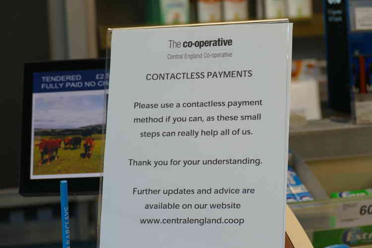 Another sign of the times: It's better with contactless cards during this pandemic