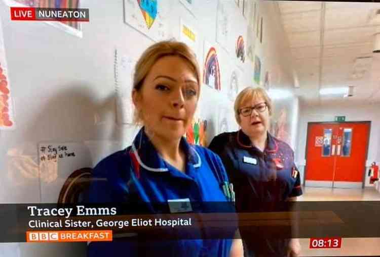 Breakfast interview: Nurses Tracey Emms and Sarah Wood in the spotlight