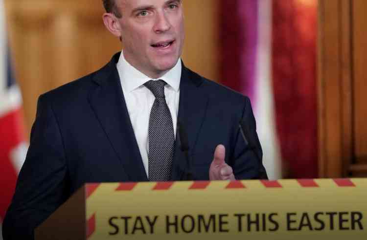 Clear message: Stay home this Easter, says Dominic Raab