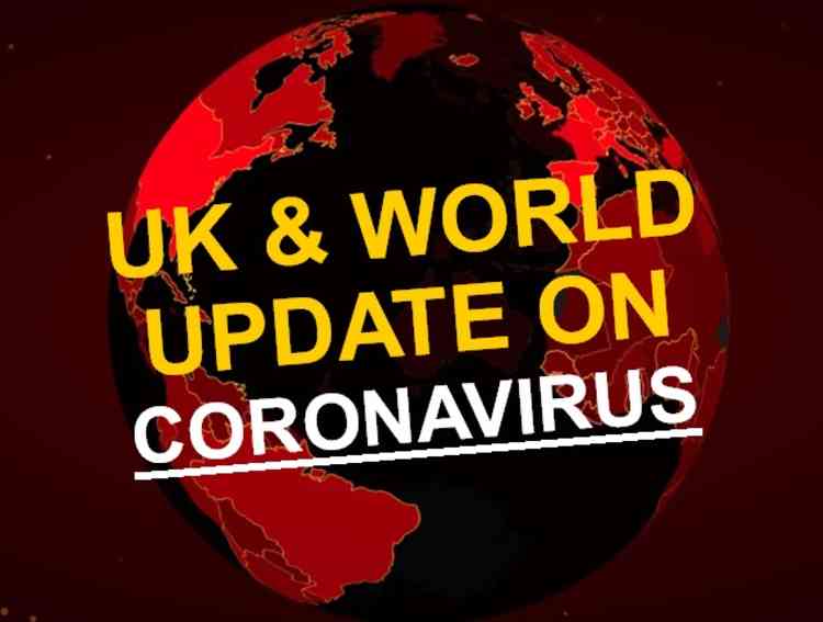 Daily update: Uk and the world affected by coronavirus outbreak