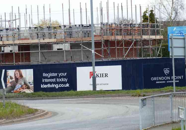 Grendon Point: Kier Living development has been on hold