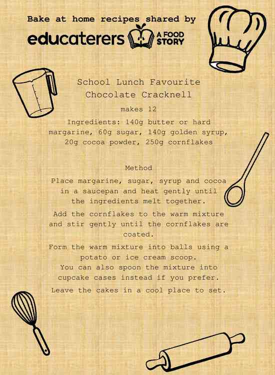 A daily favourite: recipe for Choclate Cracknell