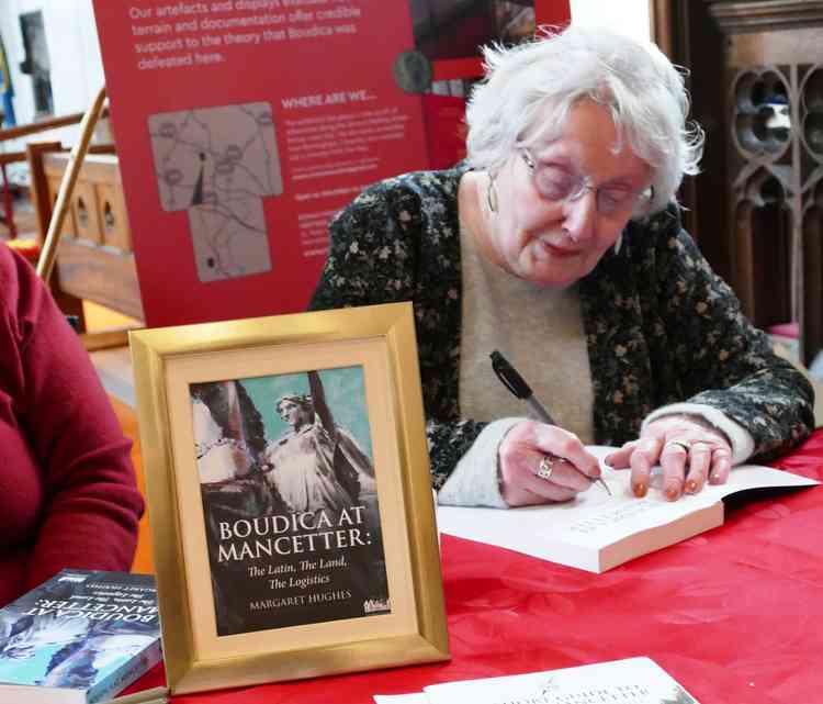 Book signing: Margaret Hughes at the heritage centre opening