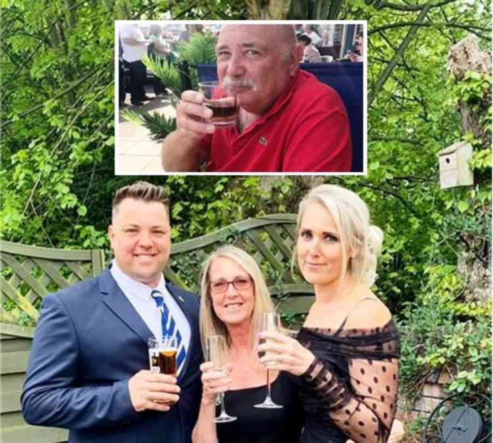 Cheers to you: The Allitt family toast the memory of retired 3M machine operator Roy