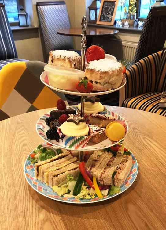 Mmmm: Look at those cakes and scones