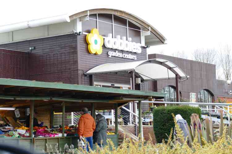 Before lockdown: A blooming Dobbies garden centre