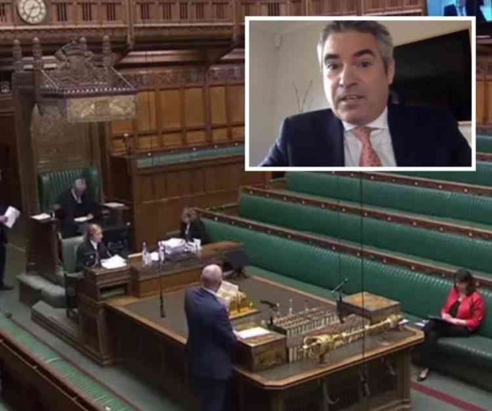 Missing at the despopatch box: MP Craig Tracey