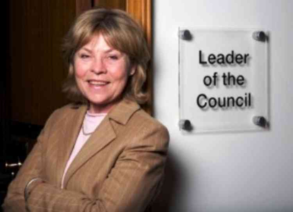 Leading the way: Councillor Izzi Seccombe