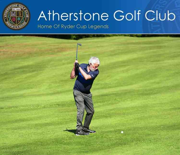 Aiming for the pin: Rob Kershaw on the 17th fairway