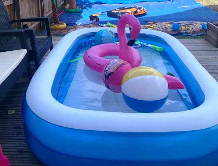 Swell party: Paddling pool