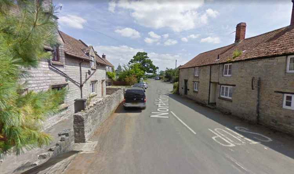 The incident happened in Northbrook Road in Shapwick (Photo: Google Street View)