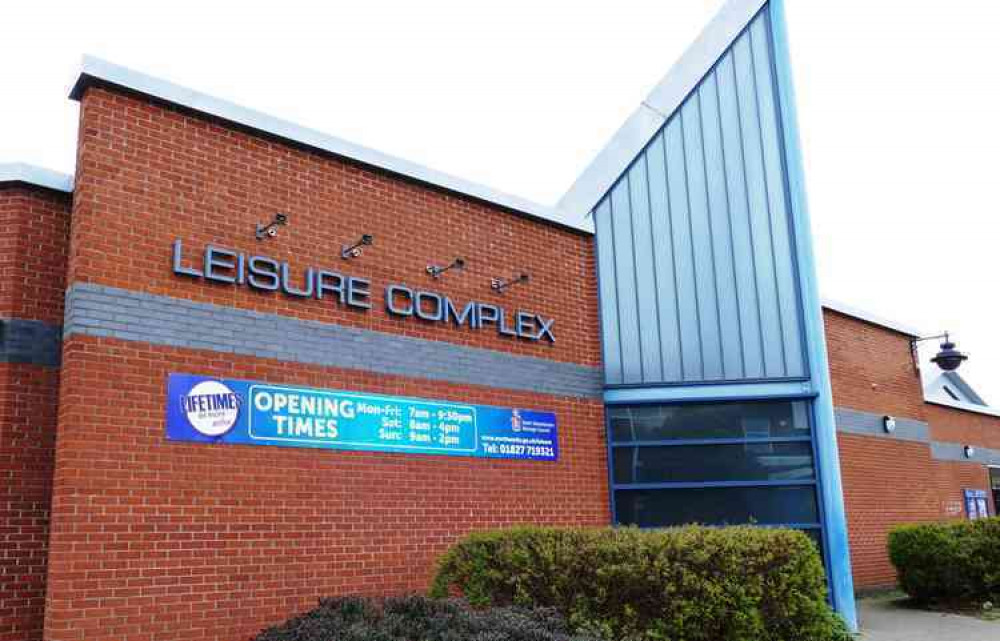 Pleasure to be back: Atherstone Leisure Centre has a reopening date in mind