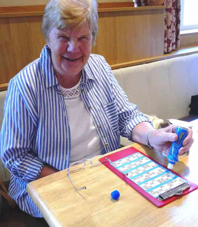 'Mad house': Margaret Kester, 75, is glad to be back playing bingo