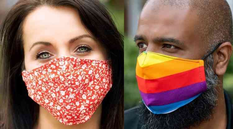 Face coverings: More sightings of these in public places