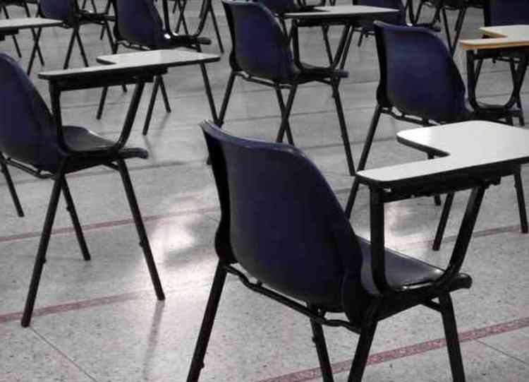 Empty chairs: No exams taken this year