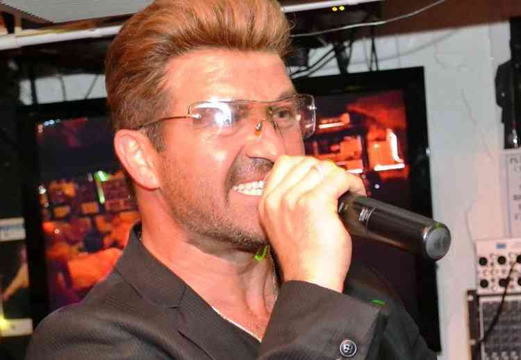 Limited edition: Not everything is back but George Michael tribute act Rob Lamberti is well known in North Warwickshire, and hopes to turn his virtual performances into reality soon