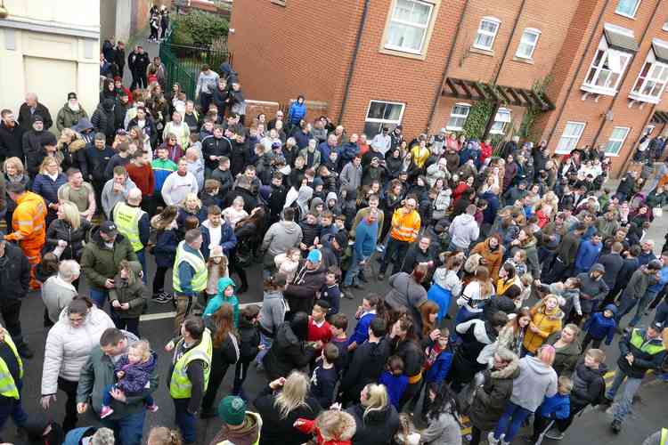 Keeping a safe distance: The 2021 Atherstone Ball Game would be a non starter at the moment