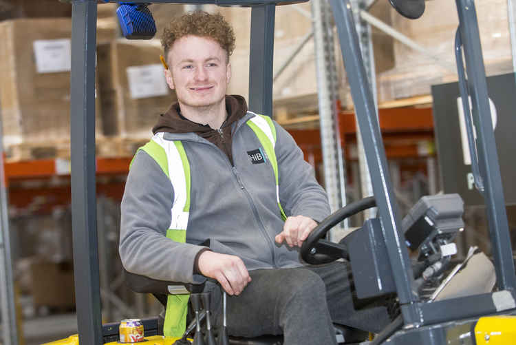 Among the first recruits to take part in the programme are new apprentices and existing staff members from the warehouse department