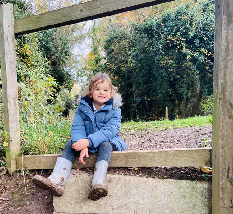 Four-year-old Isla Billington from Atherstone is now just over a week into her fundraising for Twycross Zoo