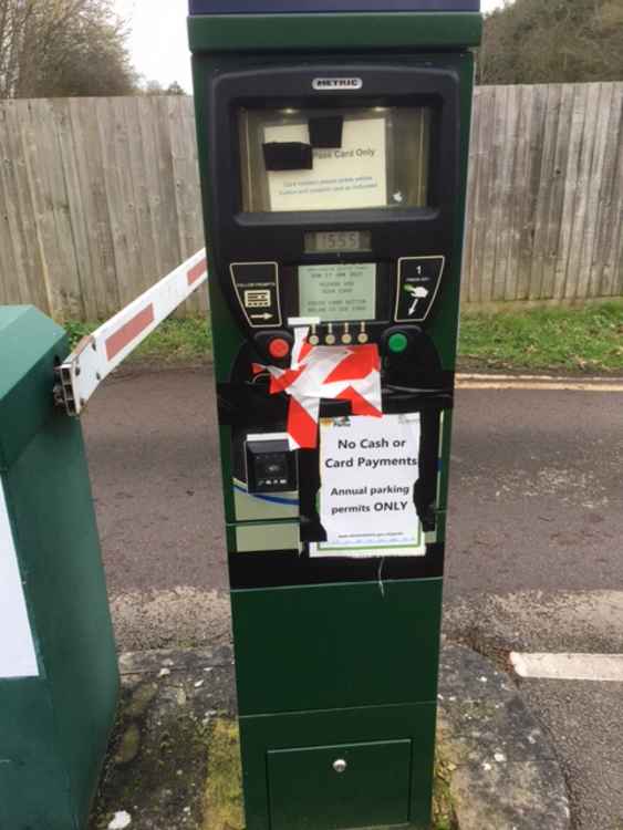 Only annual permit holders can use the Broomey Croft car park