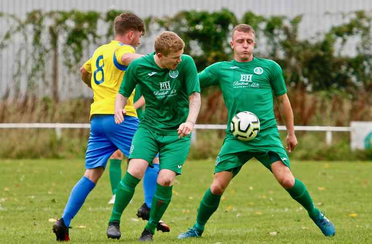 Helsby were against Heswall on Saturday (26th)