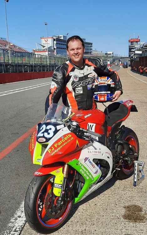 Damon Smith at Brands Hatch (Photo: Gordon Brady/EDP Photonews)