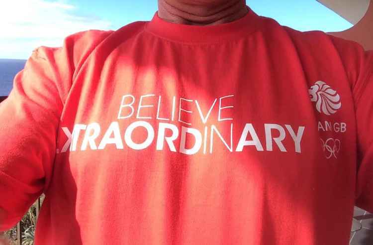 T-riffic: The 'Believe Extraordinary' T-shirt that now has the town believing