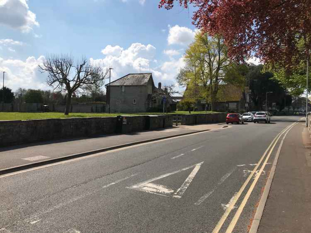 The site in Street where the 5G phone mast was proposed