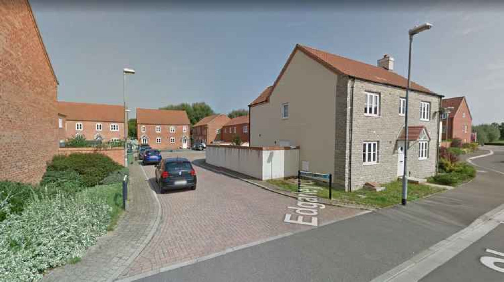 The fire happened in Edgarley Close, Glastonbury (Photo: Google Street View)