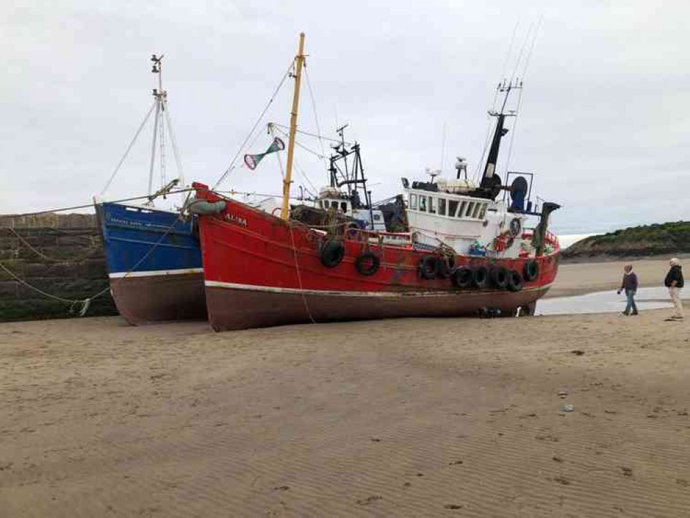 Items Stolen From Striking Fishing Boats at Barry's Old Harbour