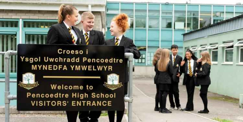 A temporary dual catchment area is proposed for Pencoedtre High School and St Cyres School