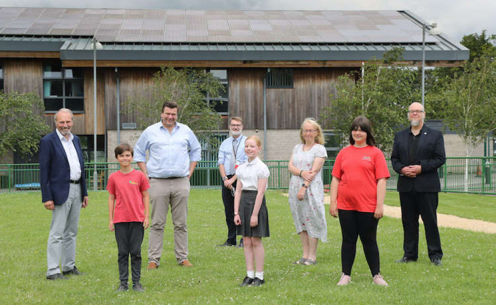 James Heappey meets Avalon Community Energy in Street