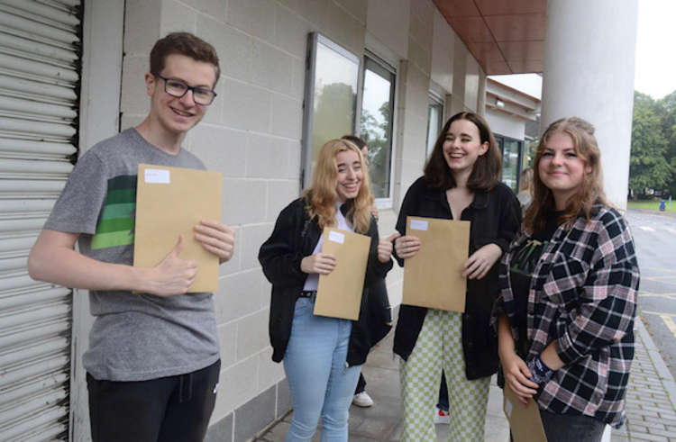 GCSE Results Day 2021 at Crispin School